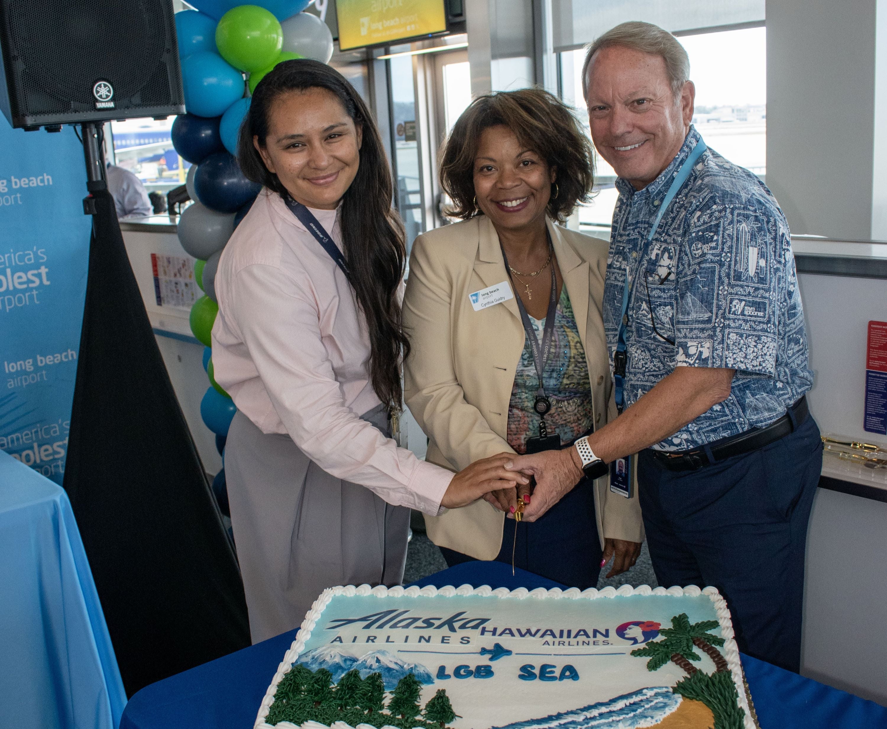 Long Beach Airport celebrates nonstop service to Seattle via Alaska Airlines Long Beach Airport celebrates nonstop service to Seattle via Alaska Airlines