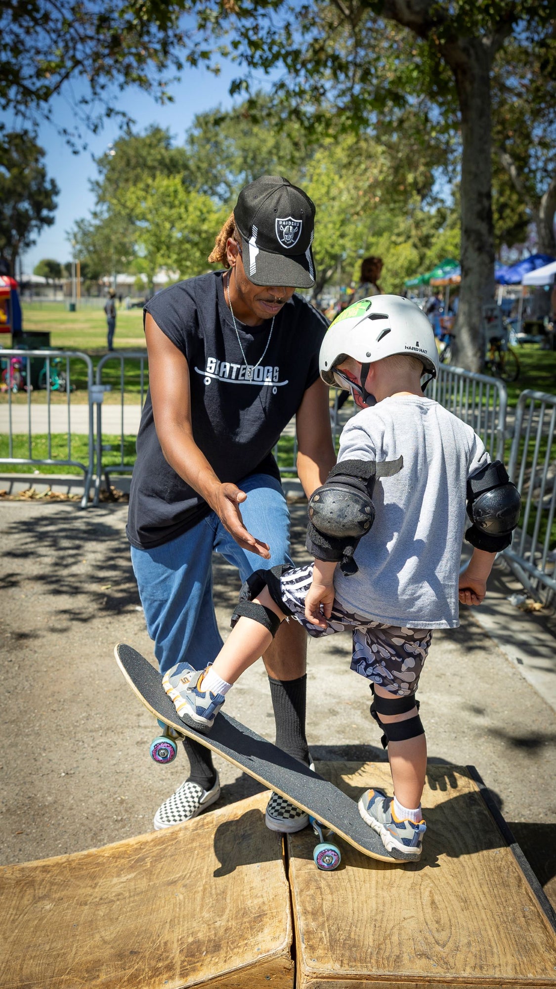 Skate boarding at Beach Streets