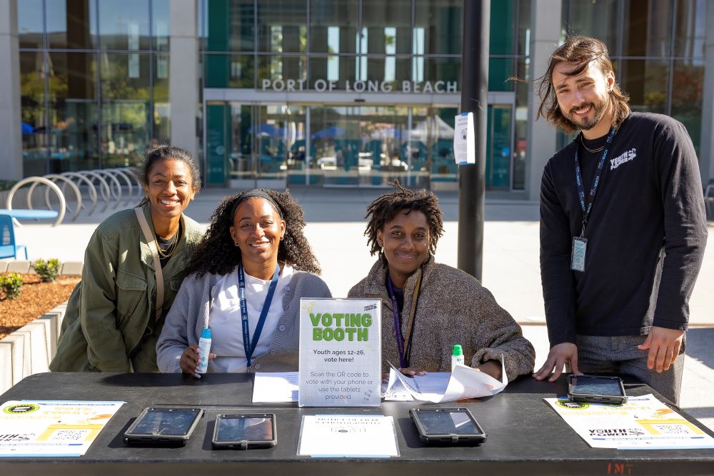 Youth Voting Booth Youth Voting Booth