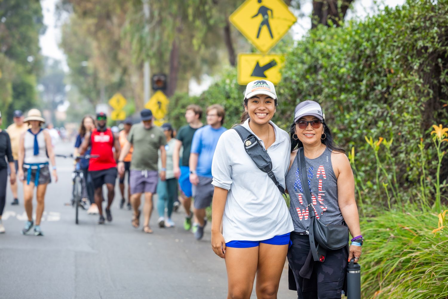Community participating in annual Rancho Walk Community participating in annual Rancho Walk