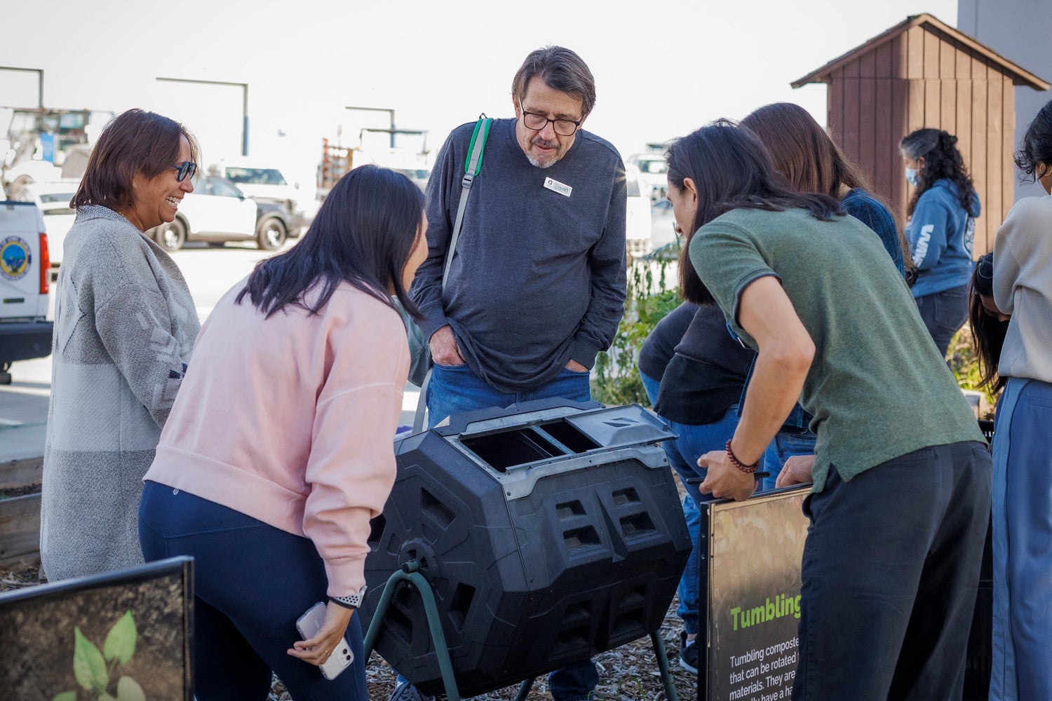 Residents participating in the Compost and Recycling Ambassador (CRA) Program. Residents participating in the Compost and Recycling Ambassador (CRA) Program.