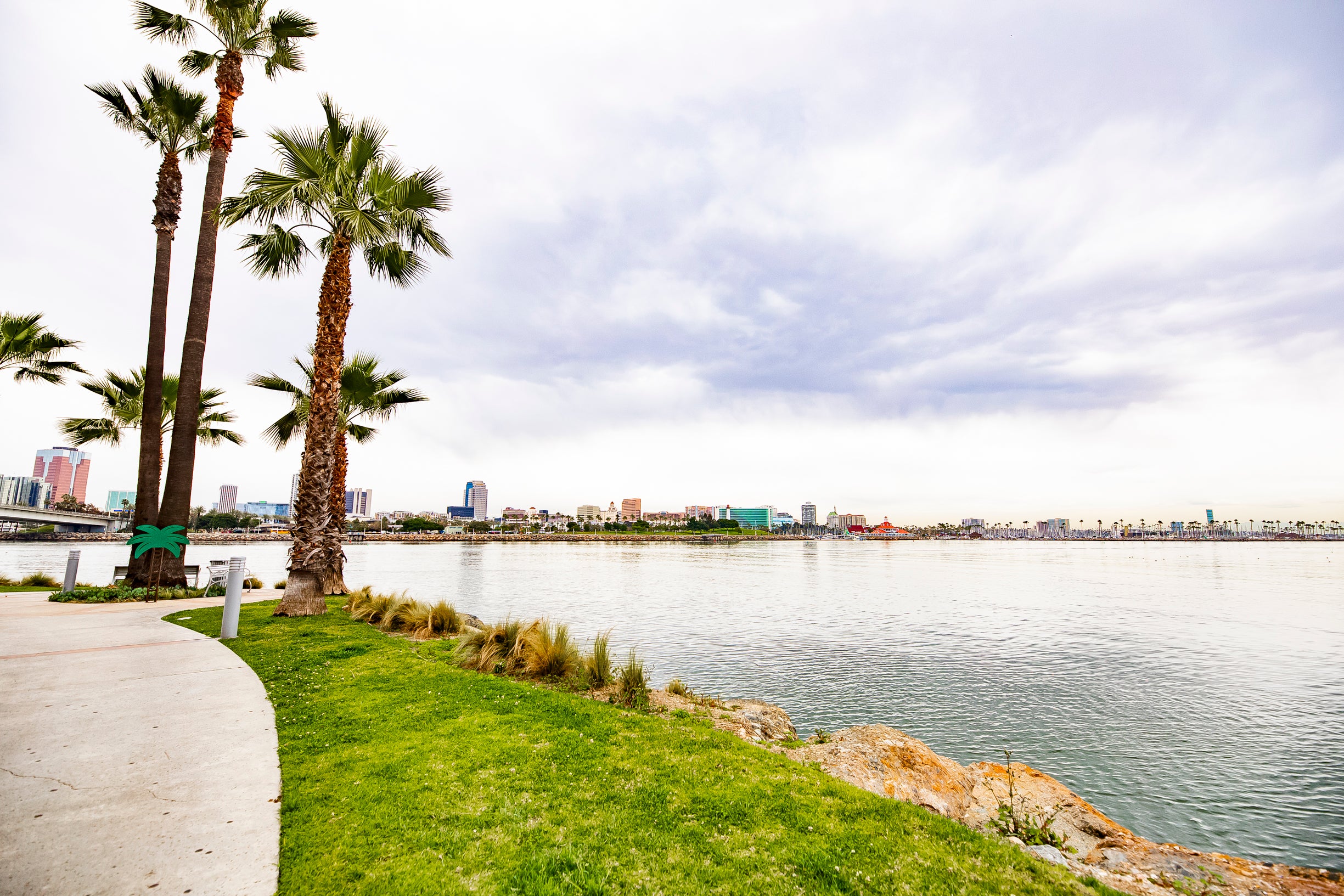 Waterfront in Long Beach Waterfront in Long Beach