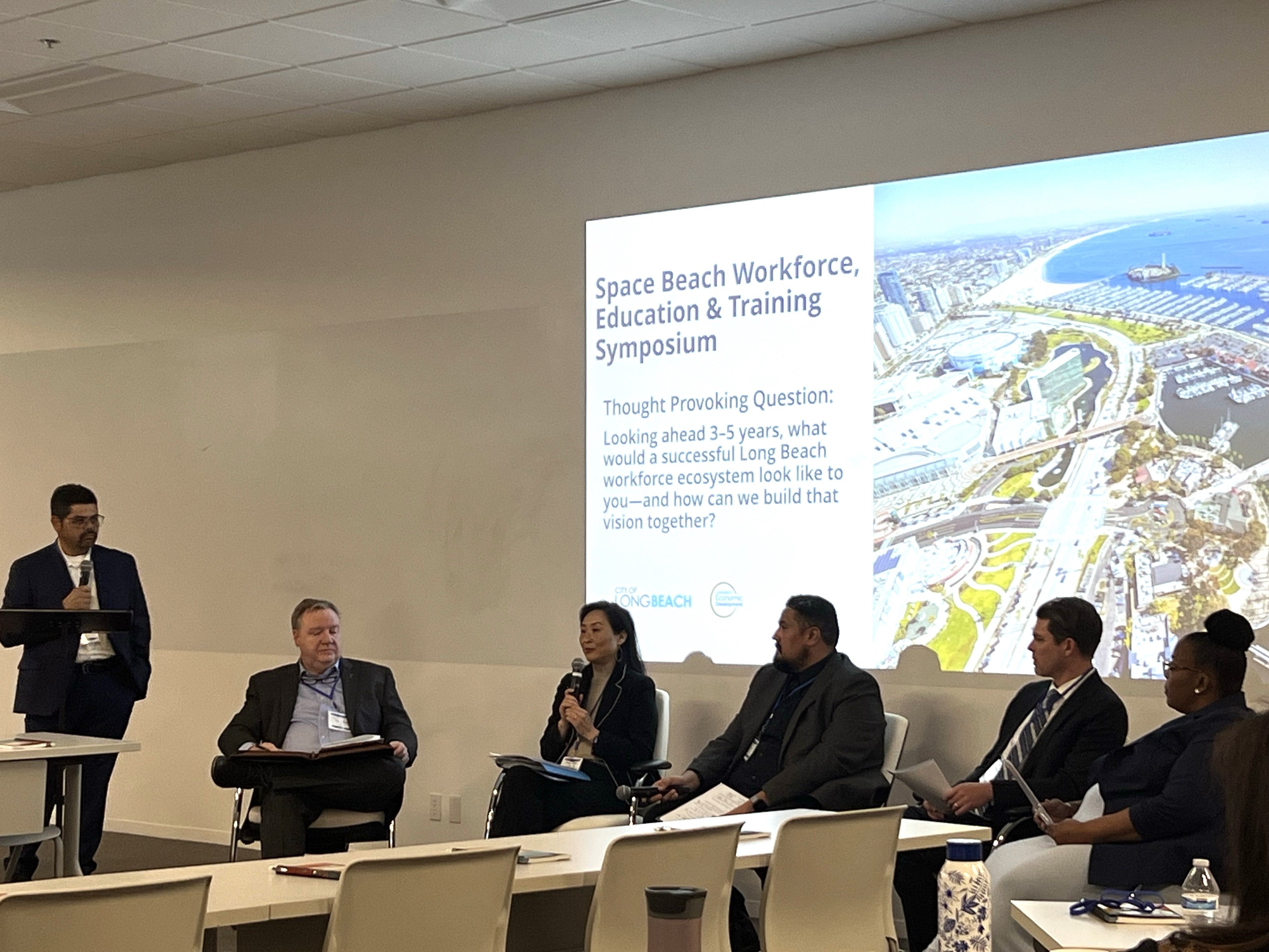 Long Beach Hosts Space Beach Workforce, Education and Training Symposium Long Beach Hosts Space Beach Workforce, Education and Training Symposium