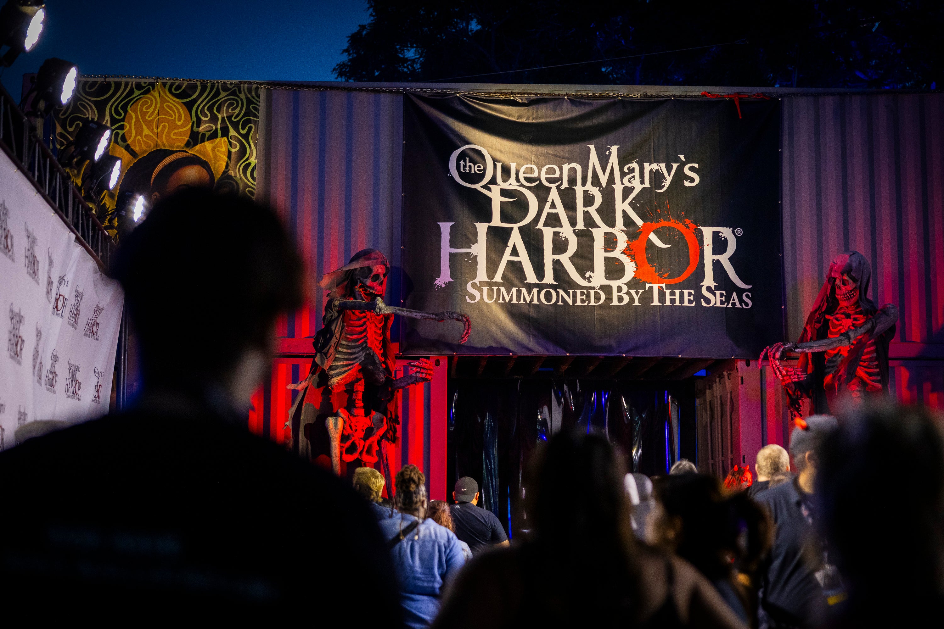 Dark Harbor event at Queen Mary in Long Beach Dark Harbor event at Queen Mary in Long Beach