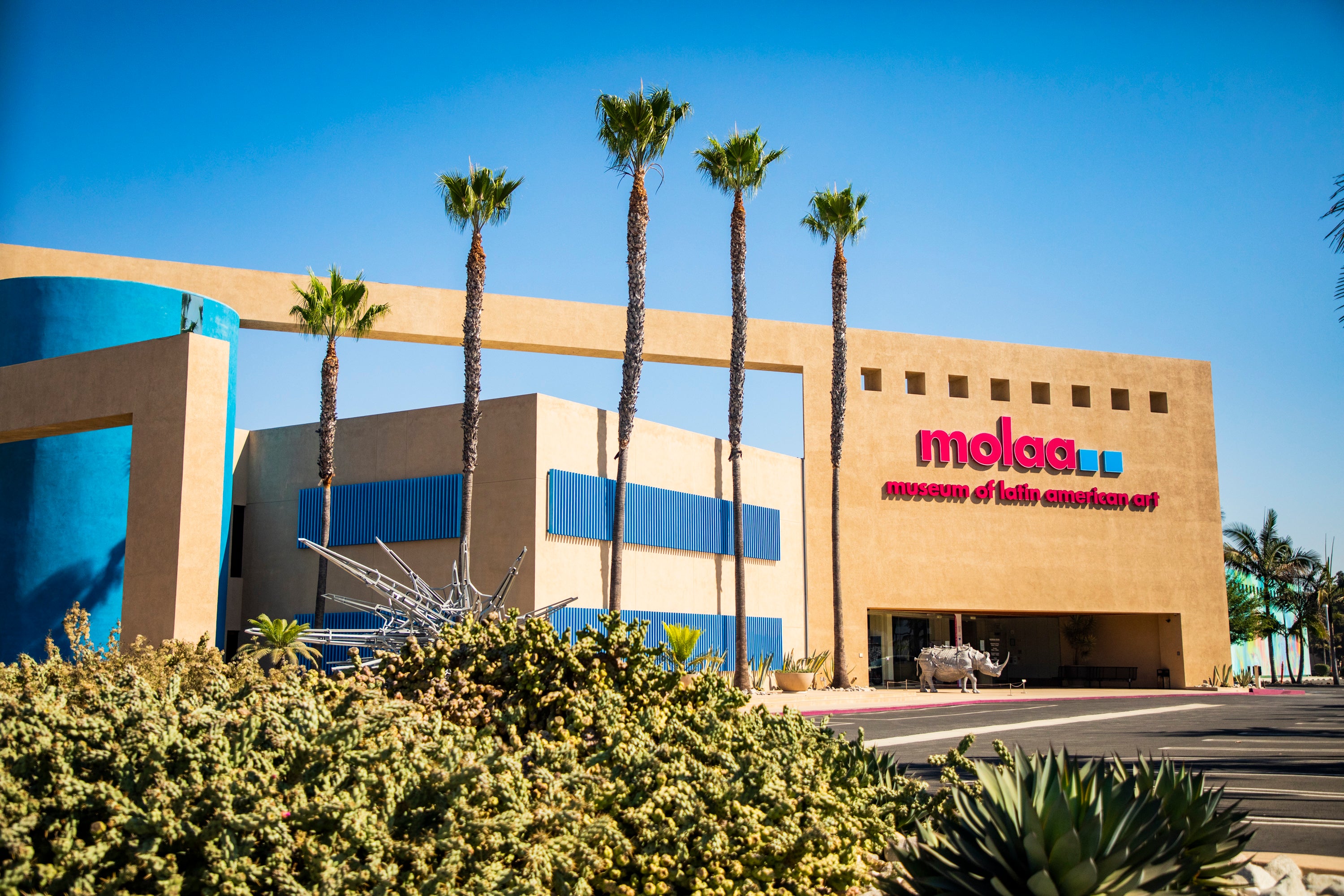 Outside of a brown building Outside of a brown building